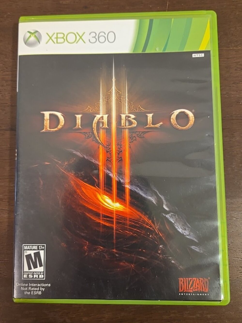 Diablo 3 (Microsoft Xbox 360, 2013) Complete With Manual